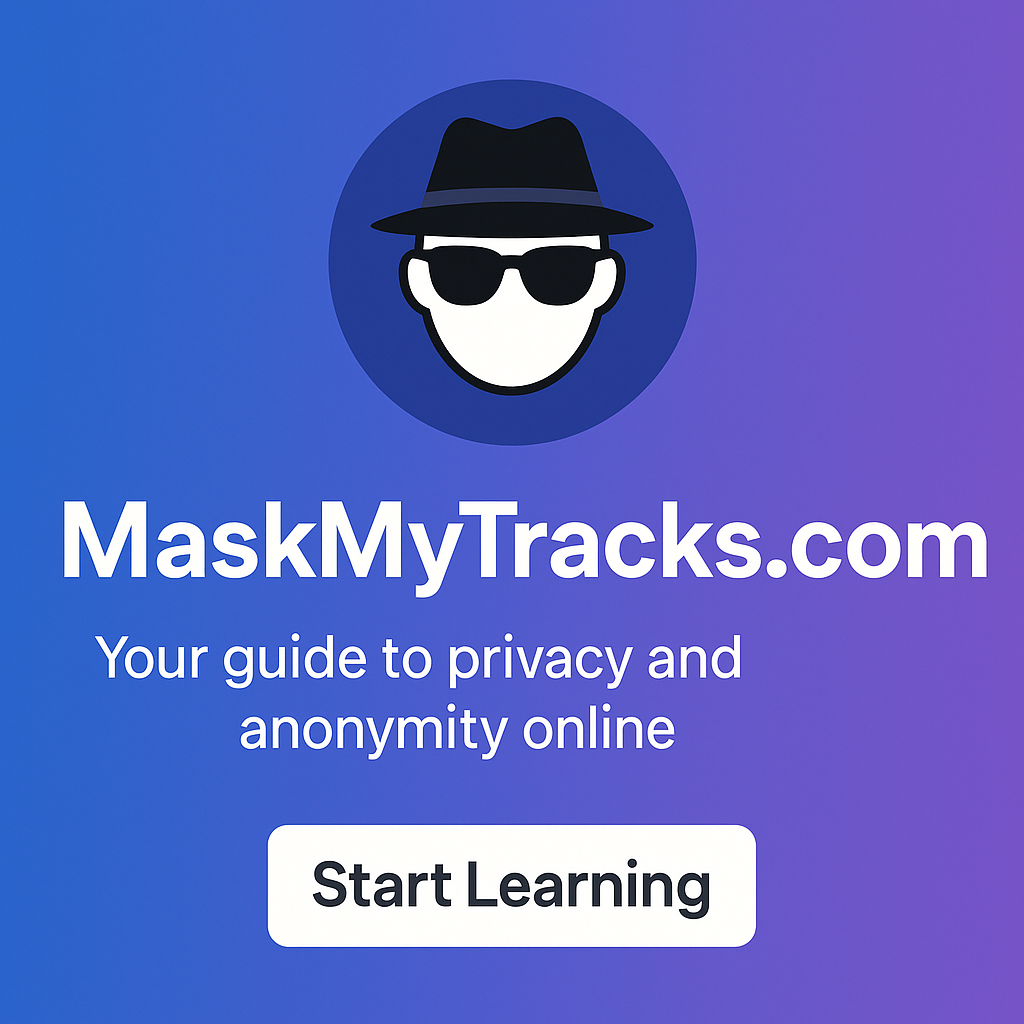 Mask My Tracks — Privacy & Anonymity Online header graphic